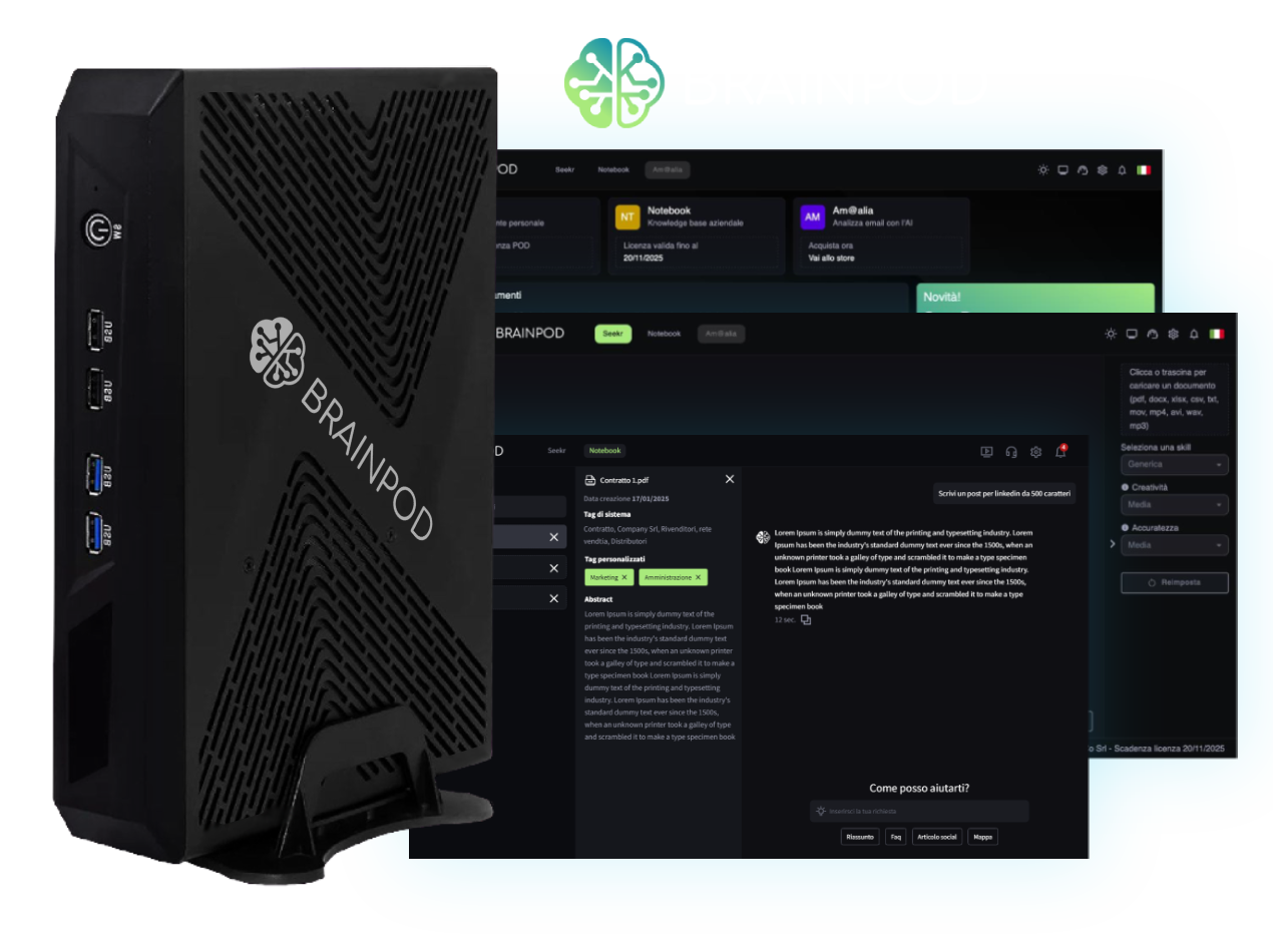 BrainPod© - On-Premise-AI